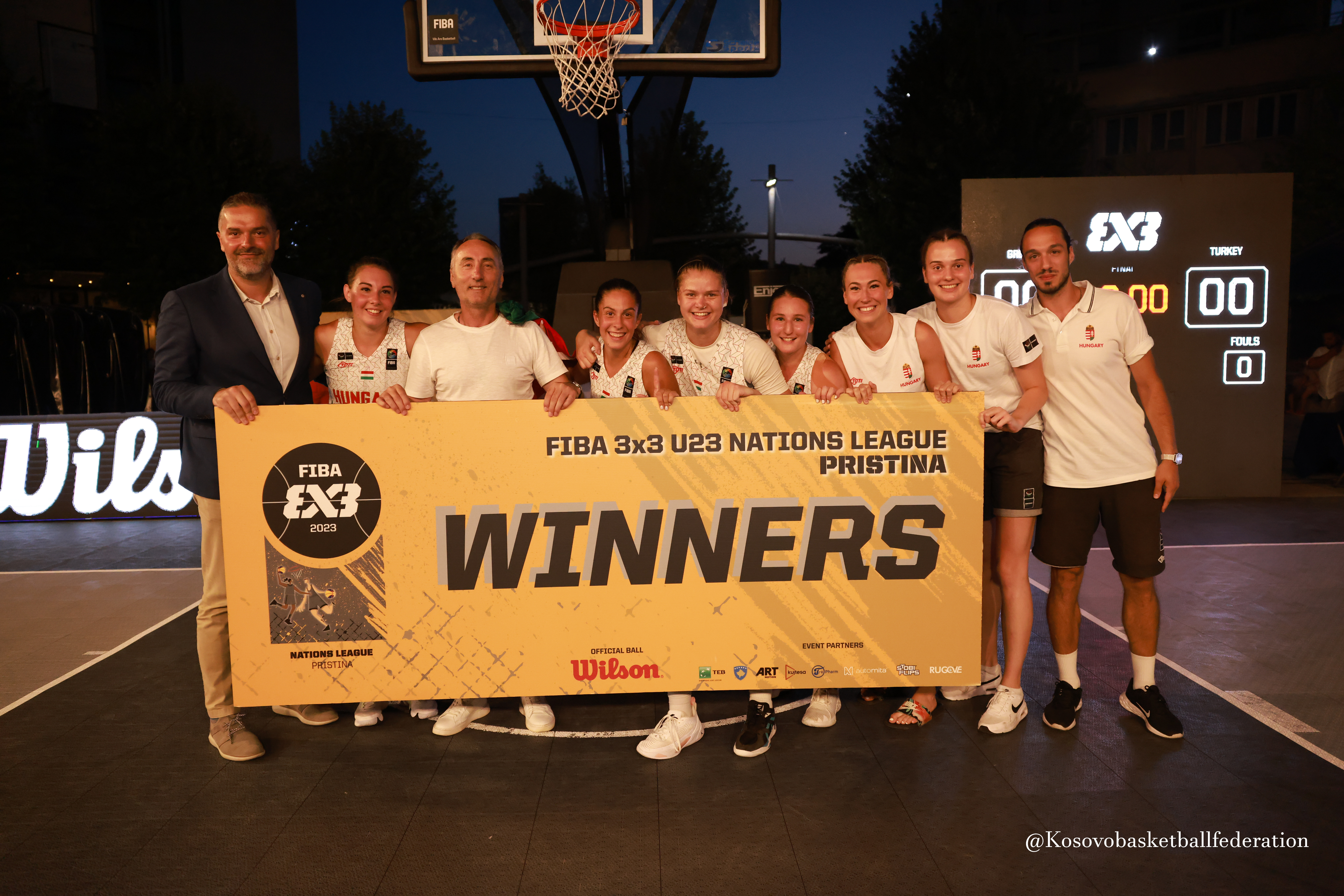 Mbyllet gara e parë në Kosovë e FIBA 3x3 U23 Nations League